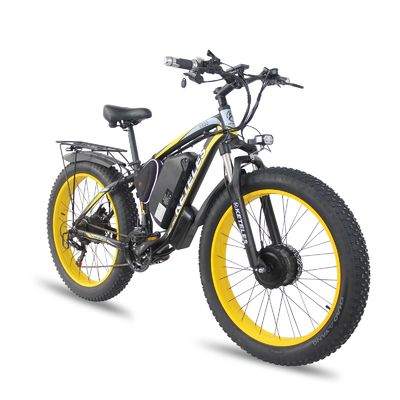 KETELES K800 Электрический жирный велосипед 1000W 17,5AH Батарея 26x4,0 дюйма Двухмоторный двухколесный привод
