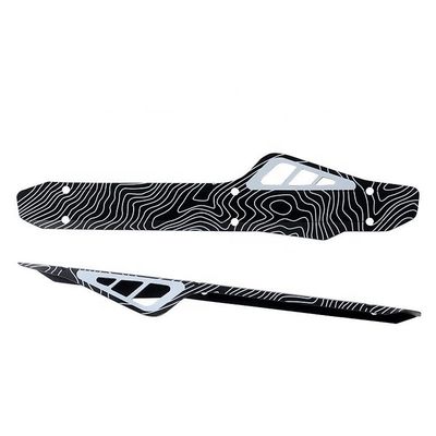 качество  MTB Bicycle Frame Chain Guard Protector in Black 26x6.3x0.07cm for Cycling and Bikes завод