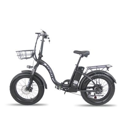 EU Warehouse 1000W 20x4.0 жирная шина складной электрический велосипед с 48V 18Ah литиевой батареей