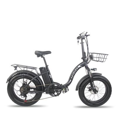 EU Warehouse 1000W 20x4.0 жирная шина складной электрический велосипед с 48V 18Ah литиевой батареей