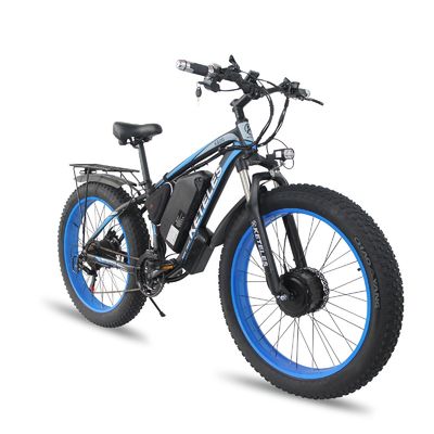 KETELES K800 Электрический жирный велосипед 1000W 17,5AH Батарея 26x4,0 дюйма Двухмоторный двухколесный привод