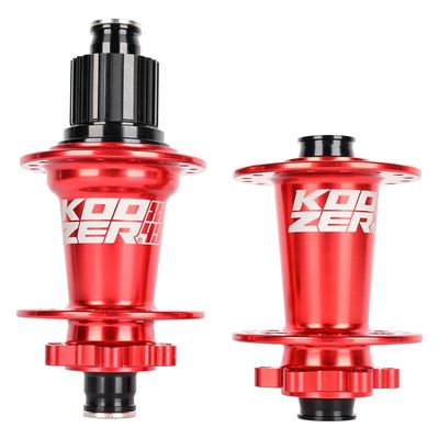 32 отверстия Koozer XM490PRO 4 Подшипник MTB Hub для передней части 10 * 135 мм QR100 * 15 12 * 142 мм задней части
