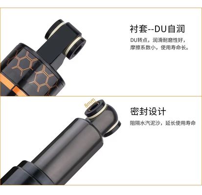 MEROCA MTB Задний амортизатор 125/150/165/190mm 750/850/1000LBS Масляная пружина для горных велосипедов