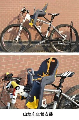 Легкая установка детское велосипедное сиденье Большое пространство и массажная функция для всех сезонов