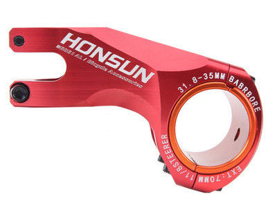 Красный 2021 MTB Цветный Степной Сплав 31.8/35 * 70 мм 17 градусов для XC AM Рулевой рулевой