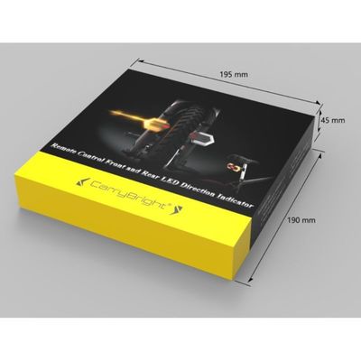 Беспроводное дистанционное управление светодиодный индикатор направления велосипедный предупреждающий свет для пассажиров