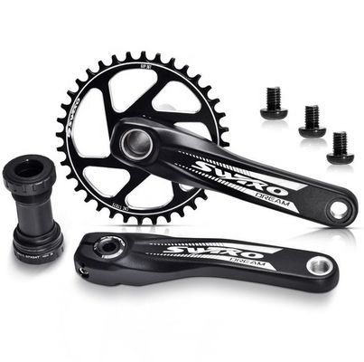 SWTXO GXP Mtb Bike Crank Set 32T 34T 36T 38T Полые интегрированные велосипедные колеса SHN