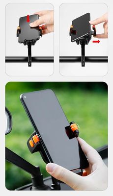 Мобильный ABS Cartoon Style Car Mount Навигационный кронштейн Приборная панель Телефонный держатель Аксессуары