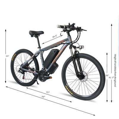 Почувствуйте мощность профессионального 26&quot; горного велосипеда K820 48V 350W задний двигатель
