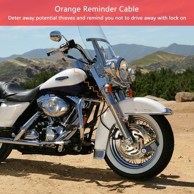 110 дБ вибрационная сигнализация велосипед мотоцикл замок для противоугонного водонепроницаемой безопасности