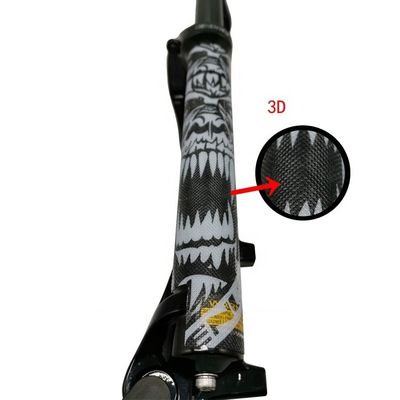 3D водонепроницаемая защитная наклейка от вилки велосипеда для декоративной охраны велосипедной рамы