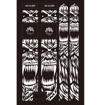 3D водонепроницаемая защитная наклейка от вилки велосипеда для декоративной охраны велосипедной рамы