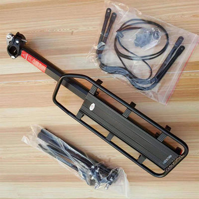 Железная труба багажник Монтаж велосипедный носитель Легкая стойка для седана на открытом воздухе 985г